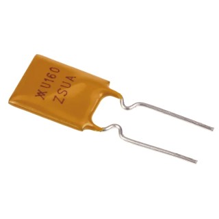 Littelfuse 1.6 A Resettable Fuse 30V DC Radial Lead RUEF160