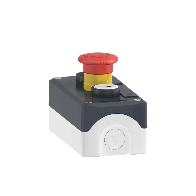Schneider Electric Latching Spring Return Control Station Switch Polycarbonate 3 Cutouts IP69K Harmony XALD328