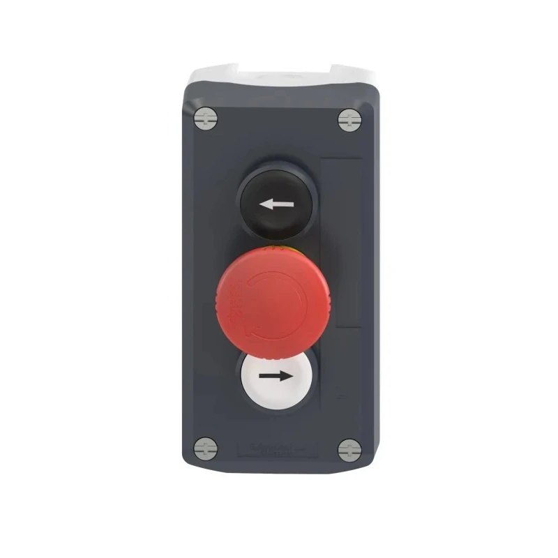 Schneider Electric Latching Spring Return Control Station Switch Polycarbonate 3 Cutouts IP69K Harmony XALD328