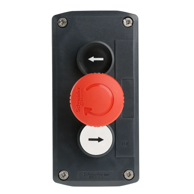 Schneider Electric Latching Spring Return Control Station Switch Polycarbonate 3 Cutouts IP69K Harmony XALD328