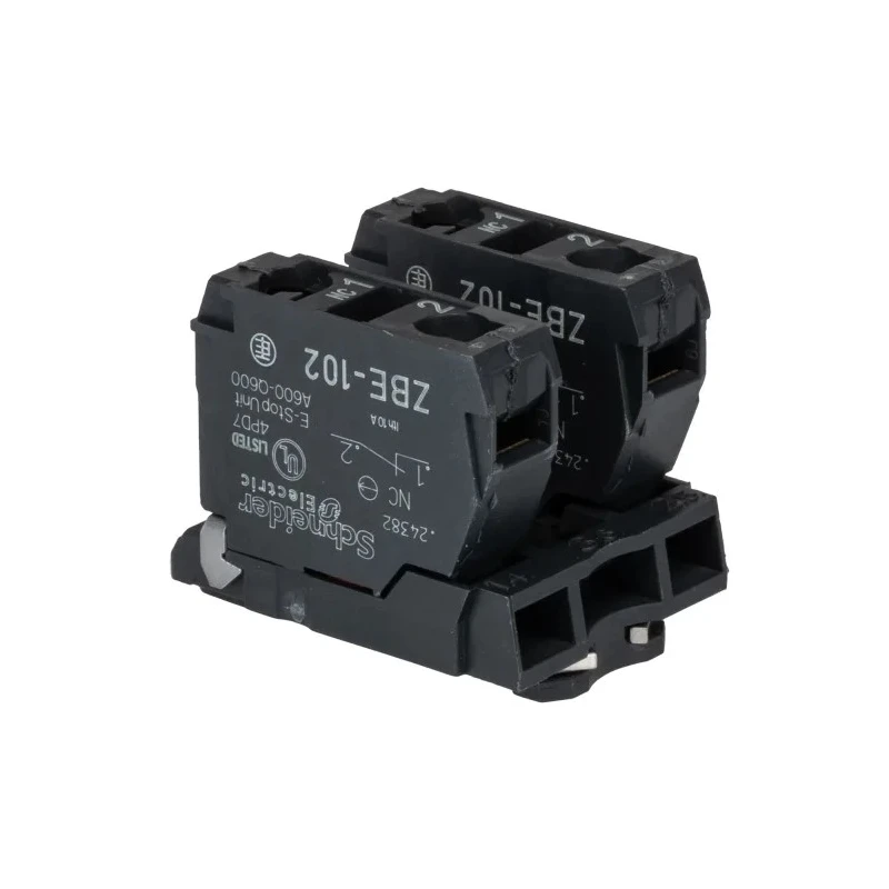 Schneider Electric Harmony Series Emergency Stop Push Button Panel Mount 22 mm Cutout 2 NC IP67 IP66 IP69 XB5AS8444