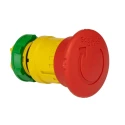 Schneider Electric Harmony Series Emergency Stop Push Button Panel Mount 22 mm Cutout 2 NC IP67 IP66 IP69 XB5AS8444