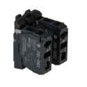 Schneider Electric Harmony Series Emergency Stop Push Button Panel Mount 22 mm Cutout 2 NC IP67 IP66 IP69 XB5AS8444
