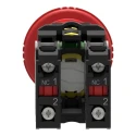 Schneider Electric Harmony Series Emergency Stop Push Button Panel Mount 22 mm Cutout 2 NC IP67 IP66 IP69 XB5AS8444