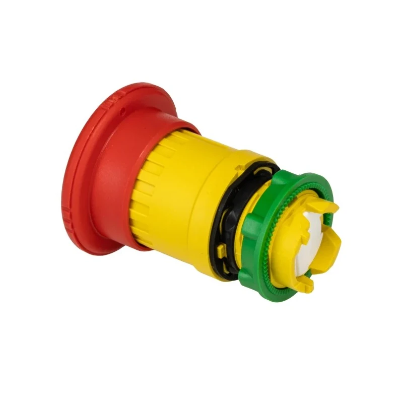 Schneider Electric Harmony Series Emergency Stop Push Button Panel Mount 22 mm Cutout 2 NC IP67 IP66 IP69 XB5AS8444