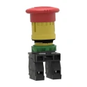 Schneider Electric Harmony Series Emergency Stop Push Button Panel Mount 22 mm Cutout 2 NC IP67 IP66 IP69 XB5AS8444