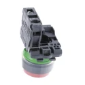 Schneider Electric Push Button Switch Panel Mount 22 mm Cutout, SPST, Slow Break, Red LED, IP66 IP67 XB5AP42