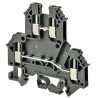 Omron Grey 2-Level 2.5mm² DIN Rail Terminal Block Screw Terminal 600V 24A XW5TS25112