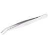 Bernstein 115mm Stainless Steel Flat ESD Safe Tweezer 5-062
