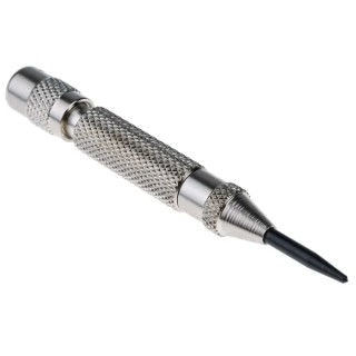 RS PRO Automatic Punch 11mm Shank, 95mm Overall Length 1-Piece Steel Self-Striking Punch 517-8372
