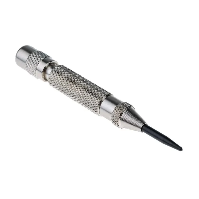 RS PRO Automatic Punch 11mm Shank, 95mm Overall Length 1-Piece Steel Self-Striking Punch 517-8372