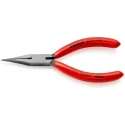 Knipex Relay Adjusting Long Nose Plier, Plastic Coated Handle, 135mm Overall, 34mm Jaw, Polished Chrome Plated 32 11 135