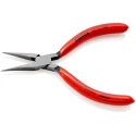 Knipex Relay Adjusting Long Nose Plier, Plastic Coated Handle, 135mm Overall, 34mm Jaw, Polished Chrome Plated 32 11 135