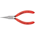 Knipex Relay Adjusting Long Nose Plier, Plastic Coated Handle, 135mm Overall, 34mm Jaw, Polished Chrome Plated 32 11 135