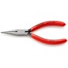 Knipex Long Nose Plier Plastic Coated Tool Steel Jaw 34mm Width 12.5mm Overall Length 135mm 32 21 135