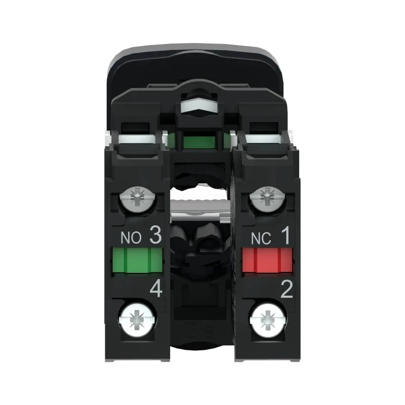 Schneider Electric Harmony XB5 Series Illuminated Push Button Switch, Push-Push, Panel Mount, 22 mm Cutout XB5AW73731B5