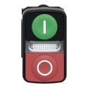 Schneider Electric Harmony XB5 Series Illuminated Push Button Switch, Push-Push, Panel Mount, 22 mm Cutout XB5AW73731B5