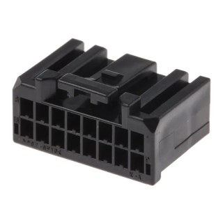 JST CPT Automotive Connector Female Black Surface 16 Way Crimp Termination 16CPT-B-2A