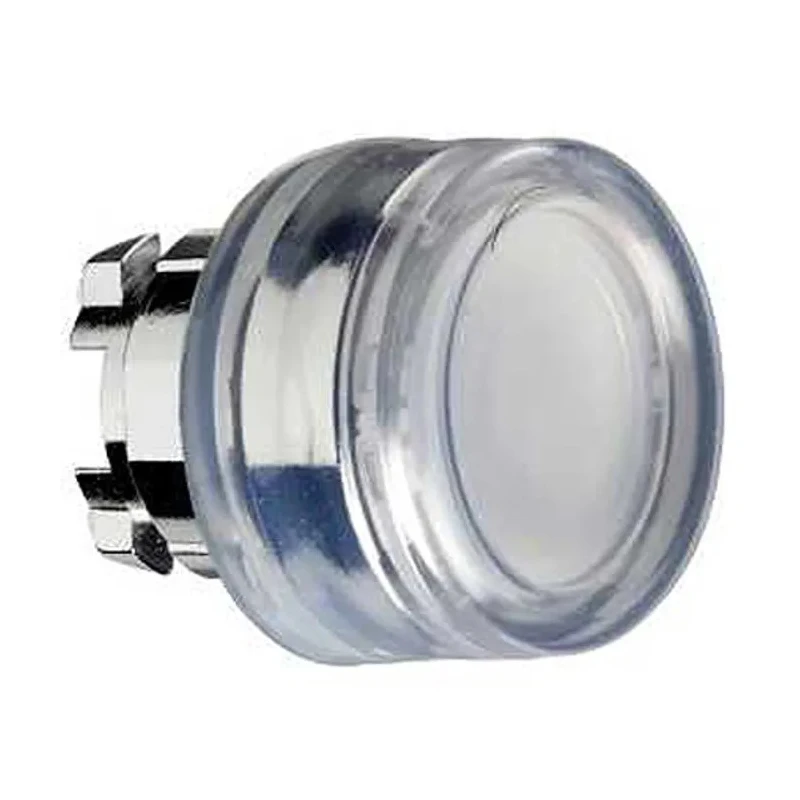 Schneider Electric Harmony Series White Momentary Push Button Head 22 mm Cutout Metal IP66 IP67 ZB4BP1