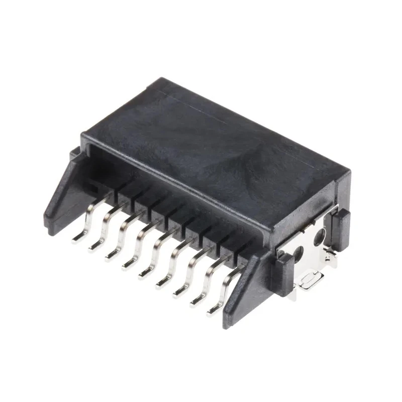 JST HCH Automotive Connector Male Black Through Hole 9 Way 5A Current Solder Termination SM09B-HCHK-TB(LF)(SN)