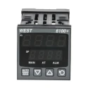 West Instruments P6100 Panel Mount PID Temperature Controller 1 Input 2 Output Relay 240V ac On-Off P6100-2-1-1-0-0-0-2