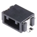 JST CPT Automotive Connector Male Black Surface Mount 4 Way 3A Current Solder Termination SM04B1-CPTK-1A-TB