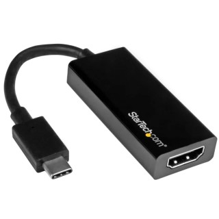 StarTech.com USB Type C to HDMI Adapter, 1 Display Support, 4K Resolution, Thunderbolt 3 Compatible CDP2HD
