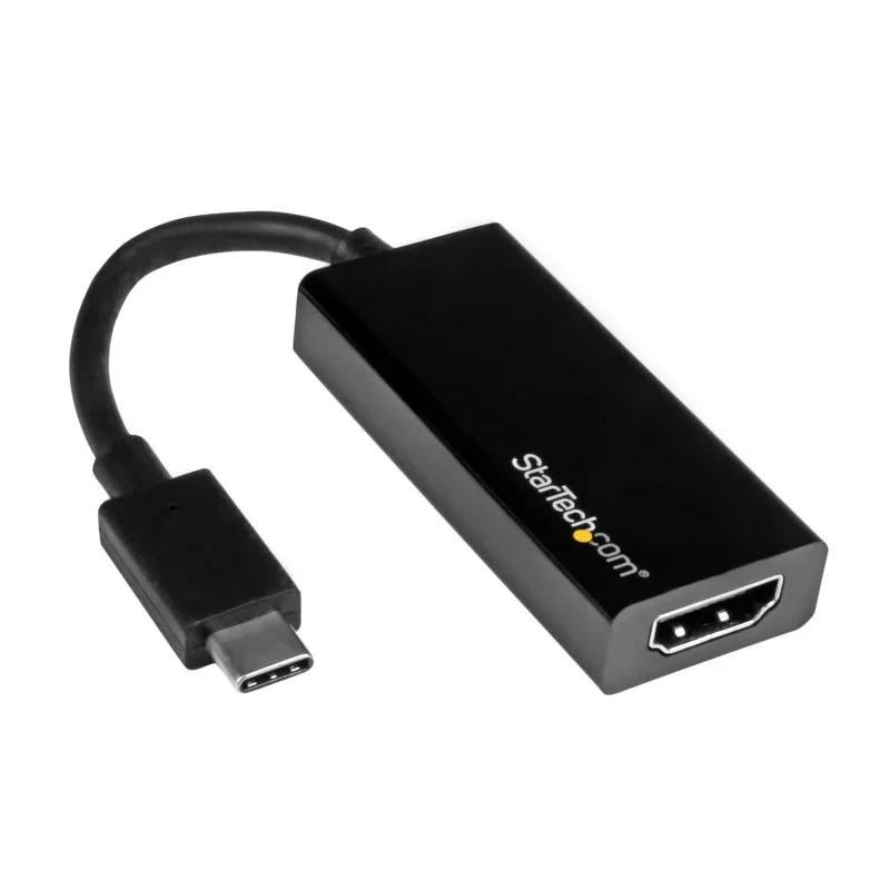 StarTech.com USB Type C to HDMI Adapter, 1 Display Support, 4K Resolution, Thunderbolt 3 Compatible CDP2HD