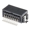 JST CPT Automotive Connector Male Black Surface Mount 16 Way Crimp Termination SM16B-CPTK-1A-TB