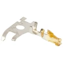 Molex 50394 Series Male Crimp Terminal, 30 AWG Min Crimp, 24 AWG Max, Matt Tin Plated Phosphor Bronze, 2A Current 50394-8055