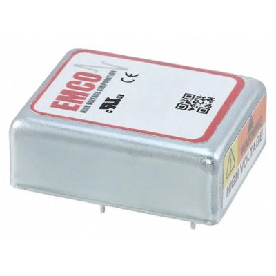 XP Power High Voltage DC/DC Converter, 0 to 8000 V Output, 16 V DC Input, 10 mA Output Current, 1 W Power, PCB Mount C02N