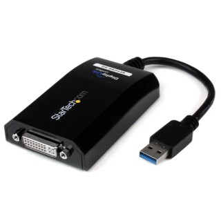 StarTech.com USB 3.0 to DVI Adapter, 2048 x 1152 Pixel Resolution USB32DVIPRO