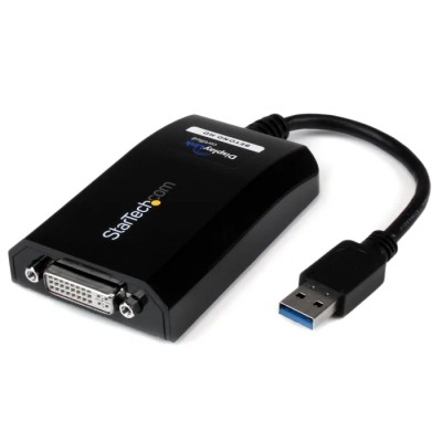 StarTech.com USB 3.0 to DVI Adapter, 2048 x 1152 Pixel Resolution USB32DVIPRO