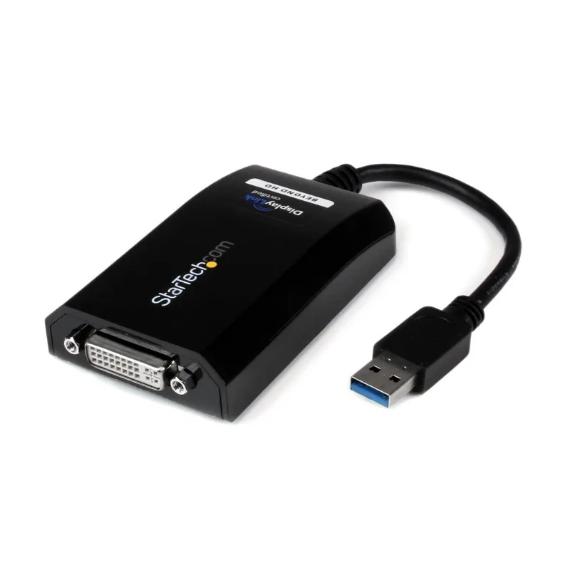 StarTech.com USB 3.0 to DVI Adapter, 2048 x 1152 Pixel Resolution USB32DVIPRO