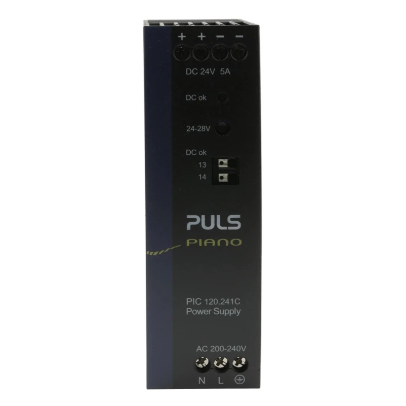TRACOPOWER PIANO Switched Mode DIN Rail Power Supply 230V AC Input 28V DC, 5A Output, 120W PIC120.241C