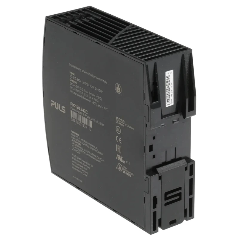 TRACOPOWER PIANO Switched Mode DIN Rail Power Supply 230V AC Input 28V DC, 5A Output, 120W PIC120.242C