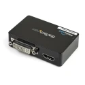 StarTech.com USB 3.0 to HDMI and DVI-I Dual Head Adapter USB32HDDVII