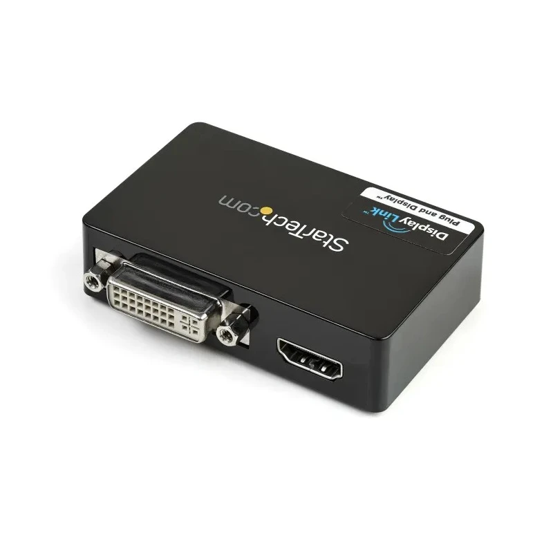 StarTech.com USB 3.0 to HDMI and DVI-I Dual Head Adapter USB32HDDVII