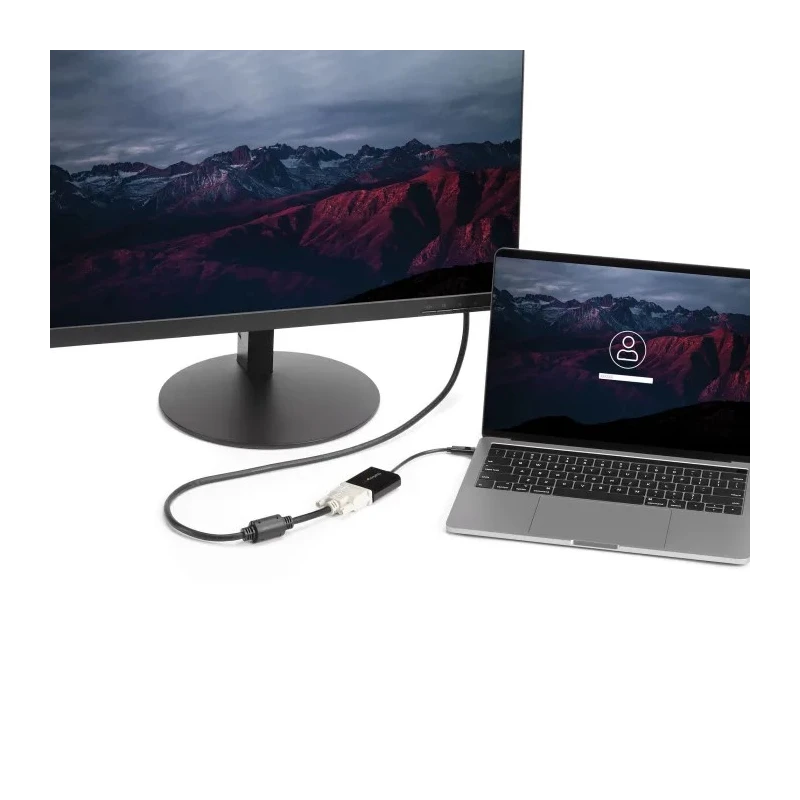 RS PRO USB Type-C to DVI Adapter USB 3.1 Thunderbolt 3 1920x1200 Resolution CDP2DVI