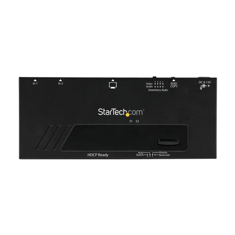 StarTech.com 2 Port 2 Input 1 Output HDMI Switch 1920 x 1200 pixel VS221HDQ