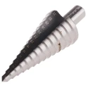RS PRO HSS Step Drill Bit 6 to 30 mm Cone Shank Bright Finish 123-8509