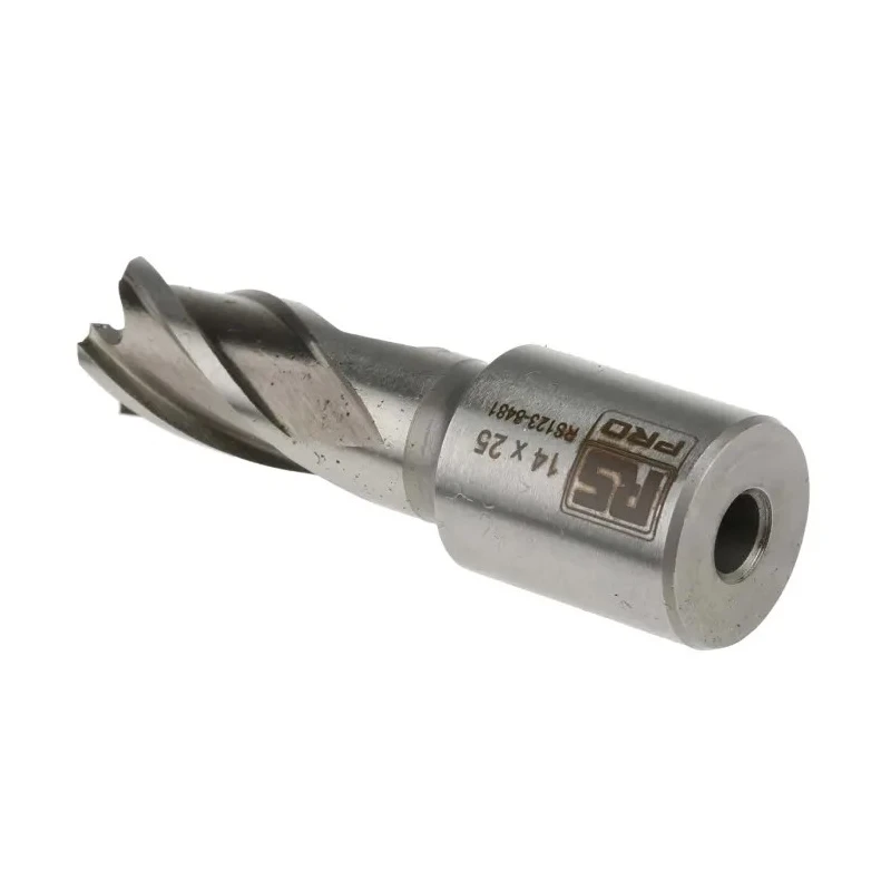RS PRO High-Speed Steel Magnetic Drill Bit 14 mm Cutter Diameter 25 mm Cutting Depth 90° Drill Point Angle 123-8481