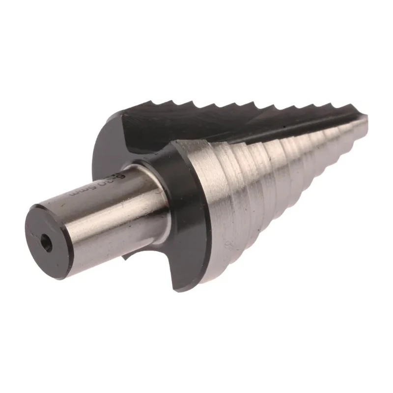 RS PRO HSS 6 to 30.5 mm High-Speed Steel Step Drill Bit Cone Shank 10mm 123-8508