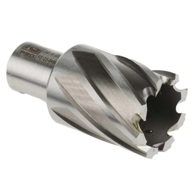 RS PRO HSS Magnetic Drill Bit 30 mm Cutting Diameter 25 mm Cutting Depth 19.05 mm Shank Diameter 123-8489