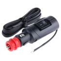Pro Car Cigarette Lighter Automotive Connector Male Screw Termination 8A IP67 Aluminium Housing 67748000