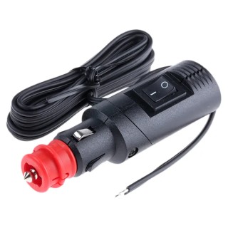 Pro Car Cigarette Lighter Automotive Connector Male Screw Termination 8A IP67 Aluminium Housing 67748000