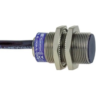 Telemecanique Sensors Threaded Barrel Inductive Proximity Sensor M18 x 1 PNP 24 V dc 200mA XS1N18PC410L1