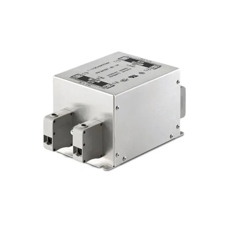 Schaffner Chassis Mount EMC Filter FN2410 60A 250V AC 400Hz with Terminal Block 1 Phase 