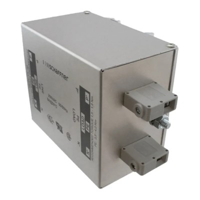 Schaffner Chassis Mount EMC Filter 16 A 520V AC 400Hz Terminal Block 2 Phase FN2410H