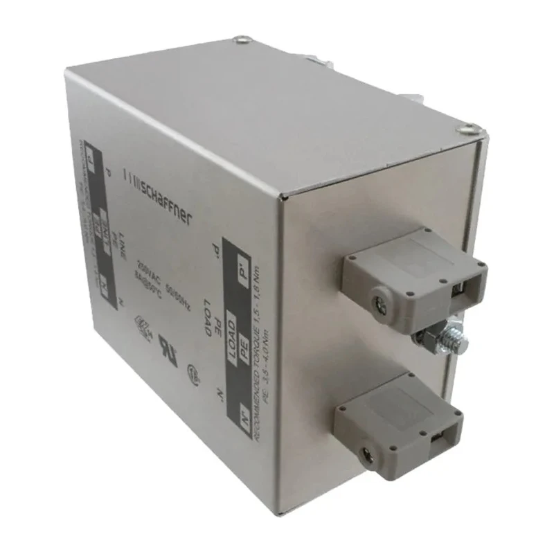 Schaffner Chassis Mount EMC Filter 25A 520V AC 400Hz Terminal Block 2 Phase FN2410H